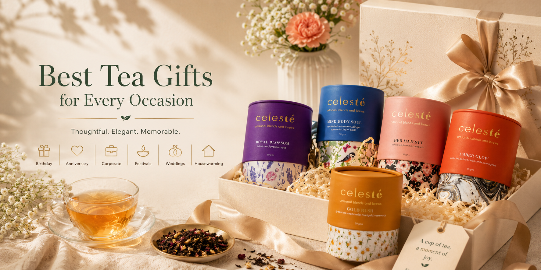 Best Tea Gifts for Every Occasion: Thoughtful, Elegant & Memorable
