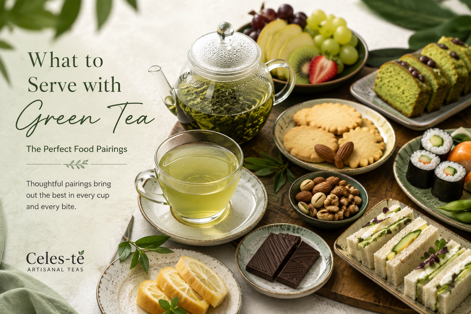 What to Serve with Green Tea: The Perfect Food Pairings