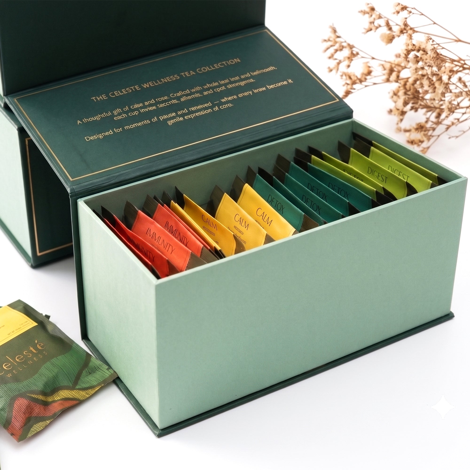Wellness Tea Bag Collection | Celes-te