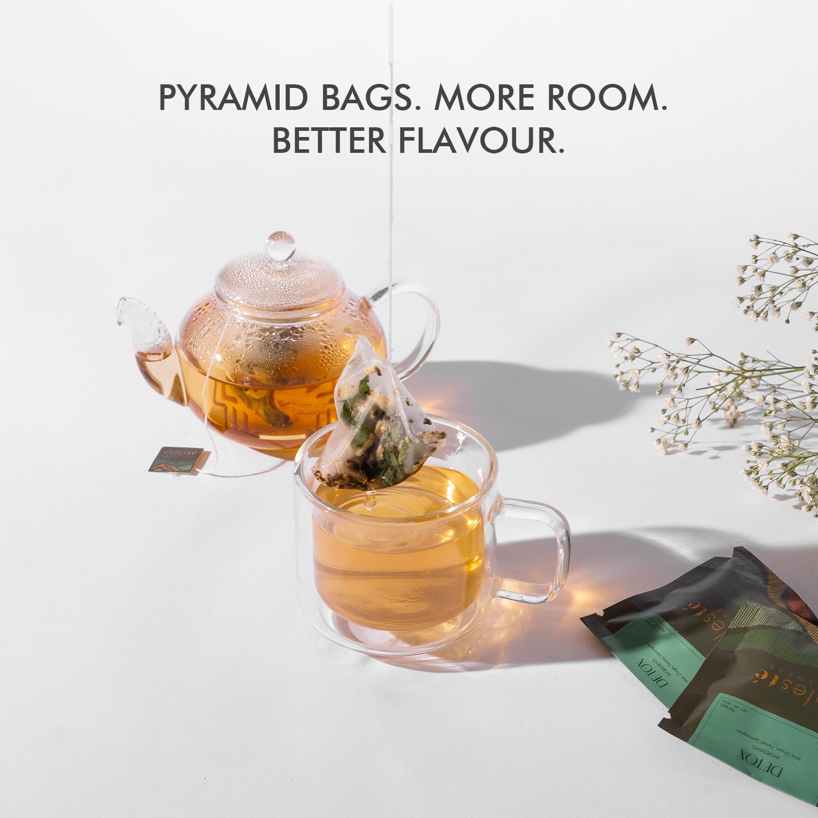 Mint Tea Bags | Detox Herbal Tea - 15 Count