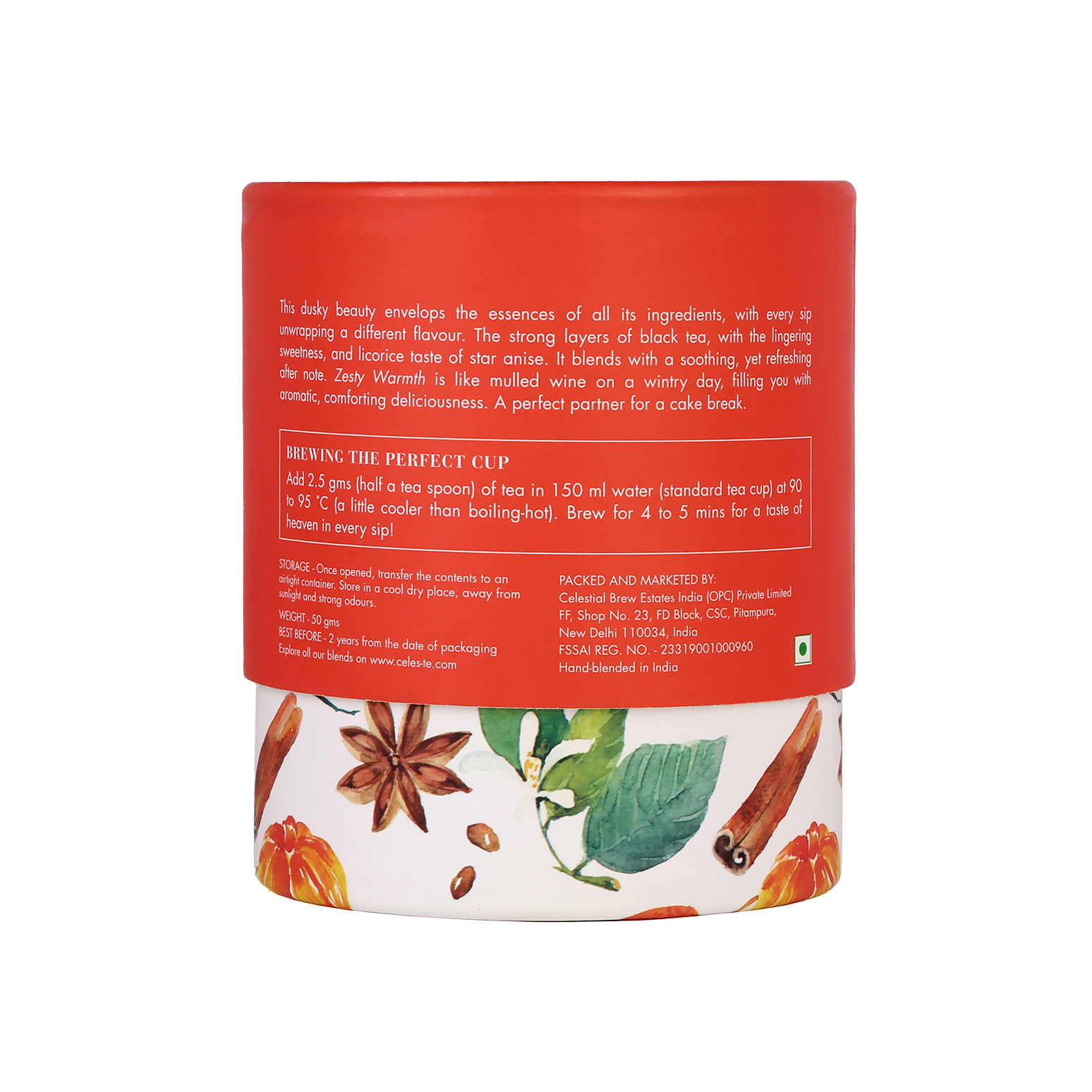 Orange Spice Tea | Zesty Warmth