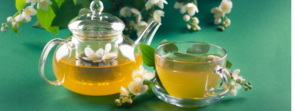 how much caffeine does jasmine tea have​