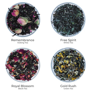 Floral Tea Selection (Pack of 4)